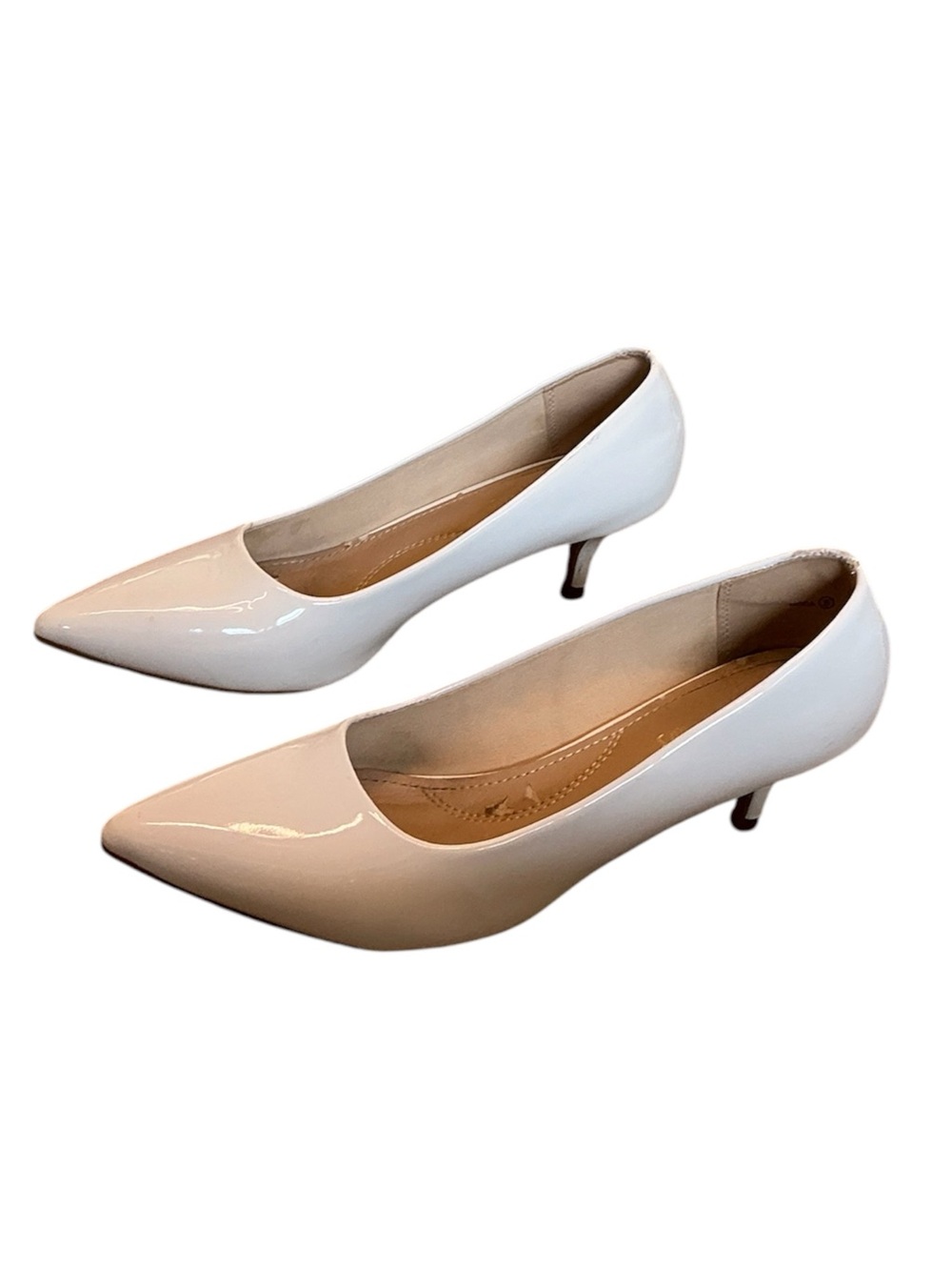 Pointed Toe Kitten Heel Pumps Shoes